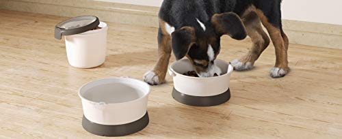 CURVER Pet Travel Kit – Gamelle d’Alimentation Portable pour Animaux – Boîte 3 en 1 pour Eau et Croquettes – Pratique…