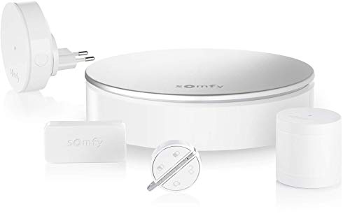 Somfy 2401511 – Home Alarm Starter Pack | Système d’Alarme Appartement sans Fil Connecté | Compatible avec Alexa, l…