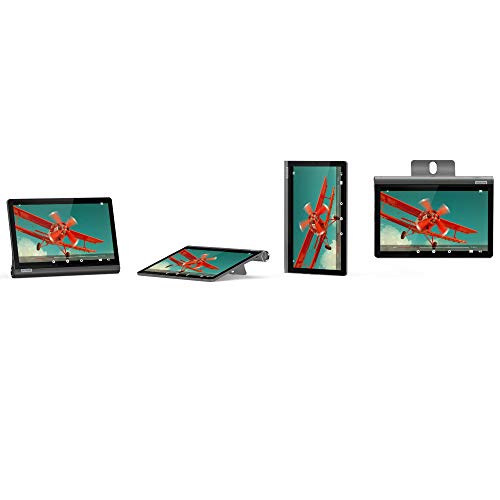 Lenovo Yoga Smart Tab 10.1″ FHD tablette tactile (Processeur Qualcomm Snapdragon 439, 8 Cœur, 4Go de RAM, 64Go de Stockage eMMC, Android Pie 9,0), Gris