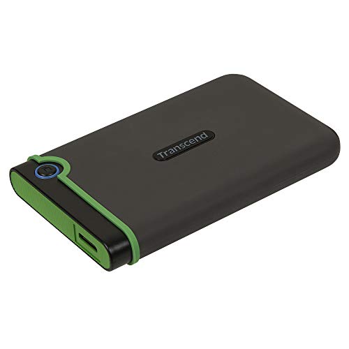 Transcend 1To StoreJet 25M3S – 2.5″ Disque dur externe Anti-choc – Connectique Type A – TS1TSJ25M3S