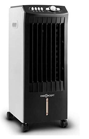 oneConcept Climatiseur Mobile 3 en 1, Climatiseur Portable avec Humidificateur, Ventilateur, Climatiseur Mobile Sans…