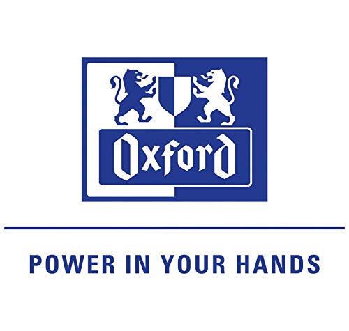Oxford Office 100102880 Active Book Lot de 5 Cahier bureau reliure intégrale 160 pages Orange
