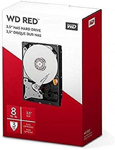 WD Networking NAS HDD 8TB Retail int, WDBMMA0080HNC-WRSN