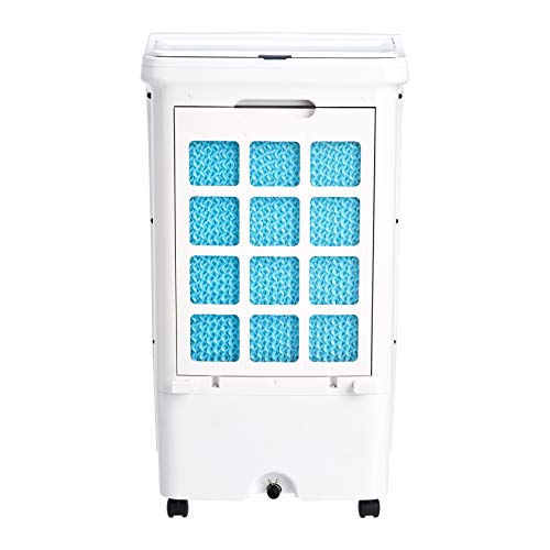 Amazon Basics Unité de refroidissement d’air 3 en 1, portable, oscillante, 3 vitesses (ventilateur, humidificateur…