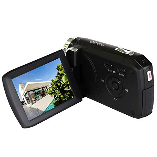 Vmotal Caméscope numérique HG8250 FHD 1080P 24MP Caméra vidéo à écran Rotatif à 270 degrés Caméscope pour Enfants…