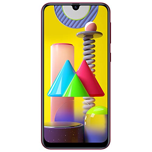 Samsung Galaxy M31 – Smartphone Portable débloqué 4G (Ecran 6,4 pouces – 64 Go – Double Nano-SIM – Android) – Rouge…