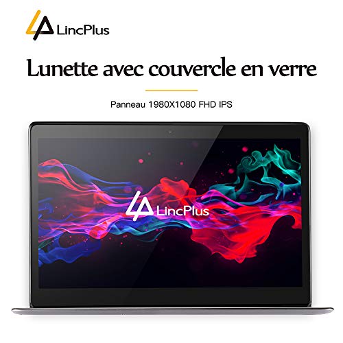 LincPlus P1 Ordinateur Portable PC Windows 10 S Netbook 13.3” 1080P Full HD IPS Laptop ,Intel Celeron N4020 4 Go RAM 64…