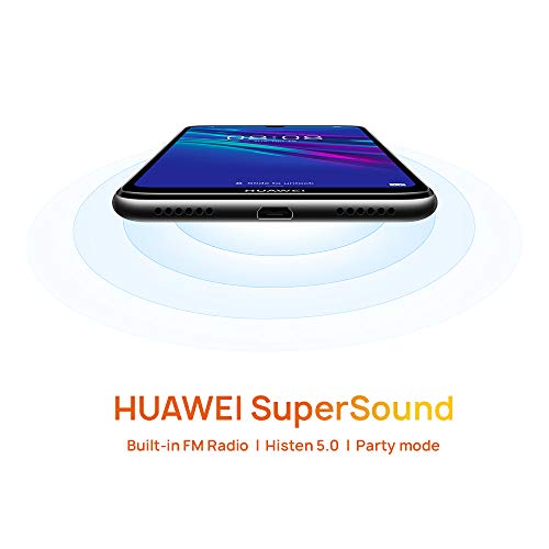 Huawei Y6 (2019) – Smartphone 32GB, 2GB RAM, Dual Sim, Midnight Black