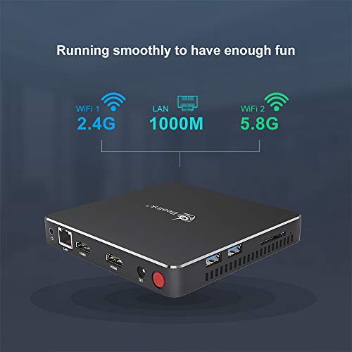 Mini PC, Beelink T45 8GB DDR3 256GB SSD Fanless Mini Computer Desktop Ultra-Thin Windows 10 Intel Celeron J4205…