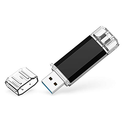 Clé USB C 128Go Dual, RAOYI Clef USB 3.0 et Type C 128 Go OTG Flash Drive pour MacBook Google Chromebook Pixel…