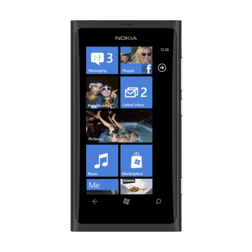 Nokia Lumia 800 Windows Smartphone – Noir Mat (Import Royaume Uni)