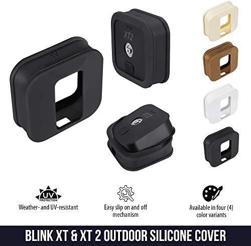 Étui de Couleur en Silicone Wasserstein Compatible avec Les caméras Blink XT & XT2 Outdoor – Camouflez et décorez Votre…