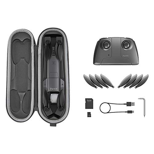 Parrot – Drone Anafi + Télécommande Skycontroller 3, Drone avec Pivot 4K HDR Pivotant à 180 Degrés, Zoom 2,8 Fois sans…