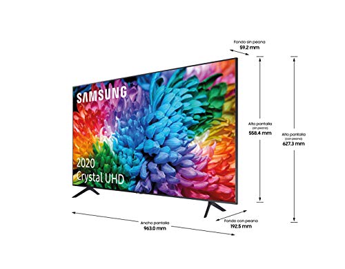 Samsung ’43’ 4K Crystal UHD 2020 43TU7105- Smart