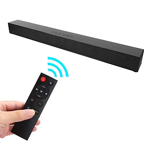 Garsentx TV Soundbar Sound System with Universal Remote Control, 40W High-Power Fiber HDMI Soundbar Bluetooth Speaker…