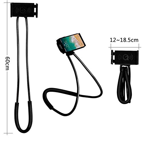 BESLIME Support de Tablette et Smartphone Pliable, Support Réglable en Col-de-Cygne Stand avec Bras Extensible pour…