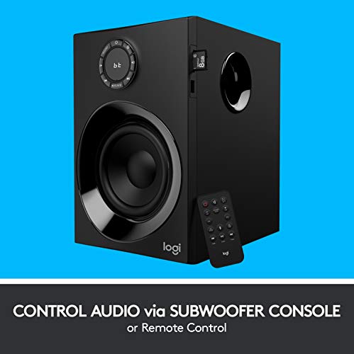 Logitech Z607 Système de Hauts-Parleurs Bluetooth avec Son Surround 5.1, 160W en Puissance, Basses Puissantes, Entrée…
