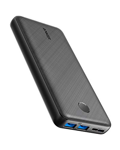 Anker PowerCore Essential 20000 – Batterie Externe 20000 mAh 2 Ports USB avec Technologie PowerIQ et USB-C(entrée…