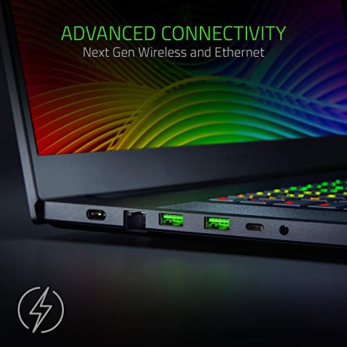 Razer Blade Pro 17 RTX: 240Hz Full HD Thin Bezel – 9th Gen Intel Core i7-9750H 6 Core – Nvidia GeForce RTX 2070 Max-Q…