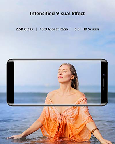 Smartphone Débloqué 4G, DOOGEE X60 L Téléphone Portable, 5.5 Pouces 2.5D Écran, 3300mAh Batterie, Camera 13MP+8MP…
