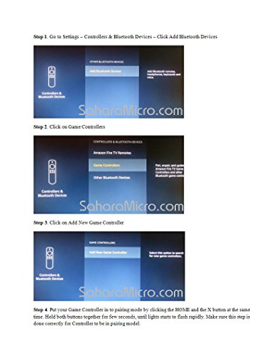 Cr Wireless Game Controller Rechargeable for Android Phone, Pad, TV, KODI TV Box, Amazon Fire Stick, Fire TV, Smartphone…