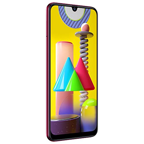 Samsung Galaxy M31 – Smartphone Portable débloqué 4G (Ecran 6,4 pouces – 64 Go – Double Nano-SIM – Android) – Rouge…