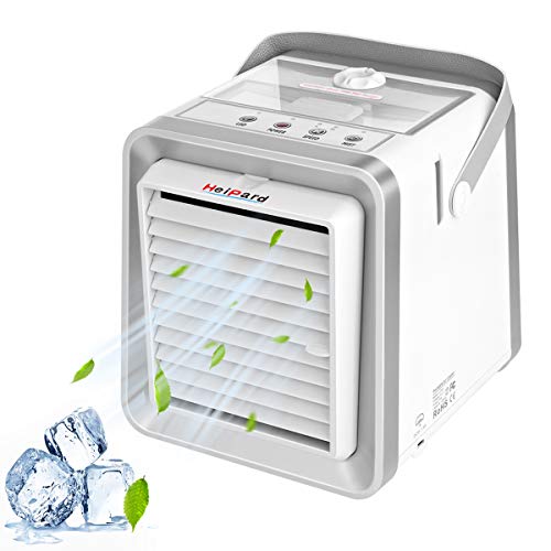 HeiPard Climatiseur Portable, Mini Refroidisseur D’air Portable Ventilateur de Climatisation Personnel Portable…