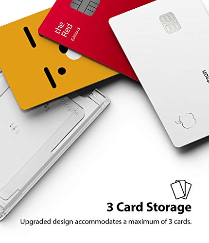 Ringke Slot Card Holder, Porte-Cartes Adhésifs Portefeuille Autocollant Porte Carte de Crédit pour l’arrière de…