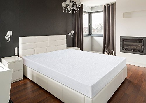 Utopia Bedding Imperméable Protège Matelas 160 x 200 x 30 cm, Premium Terry Housse De Matelas Éponge 200 g/m², Respirant…