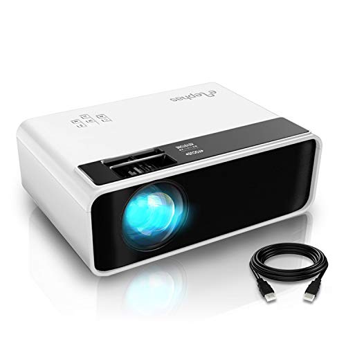 Mini Projecteur, ELEPHAS LED Videoprojecteur Portable Vid¨¦o 1080p Support¨¦ R¨¦troprojecteur HD Multim¨¦dia CIN¨¦ma…