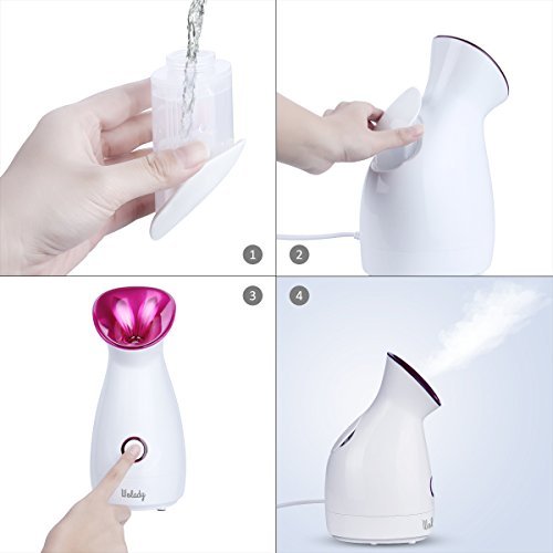 Vapeur Visage Vaporisateur Wolady Sauna Spa Facial Chaude Nano Ionique Visage Steamer Humidificateur Appareil Outils…