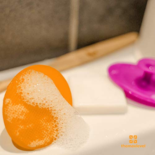 Brosse Nettoyante Visage savon aloe vera naturel exfoliant peau sensible, gommage démaquillant, anti-âge, délicat, Skin…