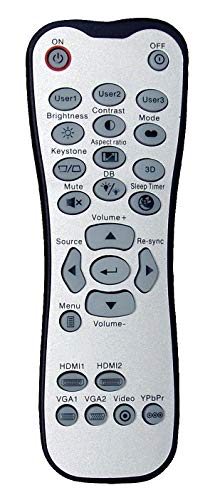Optoma HD144X Vidéoprojecteur DLP Full Haute Définition 3400 Lumens, facile à installer pour la télévision et le Home…