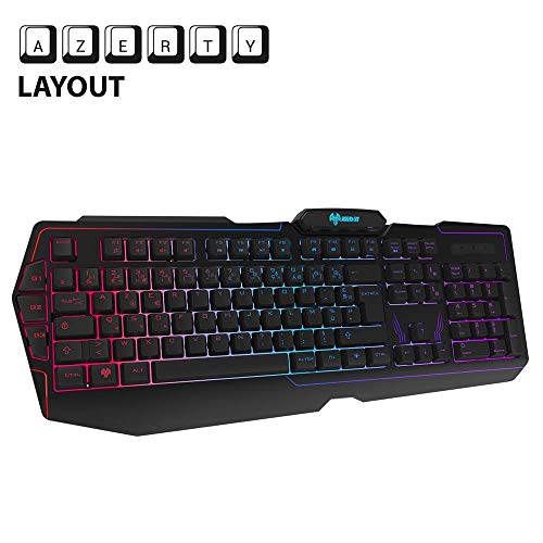 AWD-IT Ensemble PC Gamer Processeur 4 cœurs AMD A10 9700 • Écran LED 24″• Clavier et Souris Gamer • 16 Go • 1 to • Étui PC à LED • WiFi • Windows 10