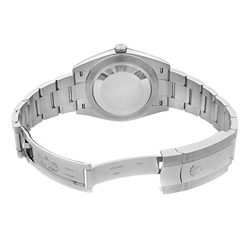 Rolex Datejust 41 Montre en acier 18 carats avec cadran romain Bleu 126334 BLRO