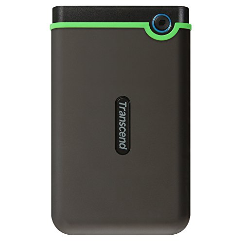 Transcend 1To StoreJet 25M3S – 2.5″ Disque dur externe Anti-choc – Connectique Type A – TS1TSJ25M3S