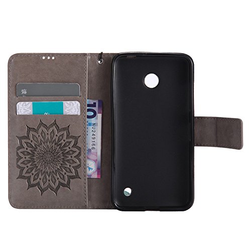 Nutbro Nokia Lumia N630 Flip Case, Nokia Lumia 630 635 Case, [Stand Feature] Premium Magnetic PU Leather Wallet with…
