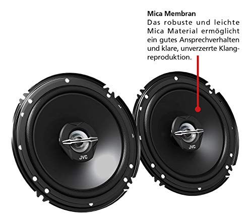 JVC J620 x Haut-parleur coaxial (16 cm, 2 voies) Noir