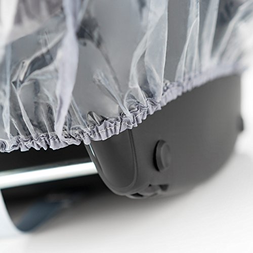 Zamboo Habillage Pluie Cosy Universel pour Siege Auto Bebe, Fenêtre de Contact Refermable, Filets Aération, Fente pour…