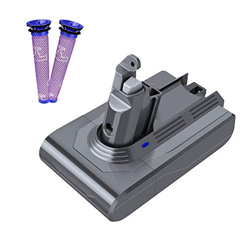 GLOSSE Batterie de Remplacement 4600mAh pour Dyson V6 Aspirateur, DC58 DC59 DC61 DC62 DC72 DC74 SV03 SV04 SV05 SV06 SV07…