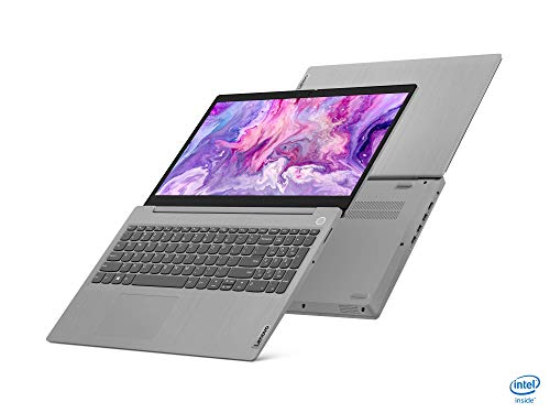 Lenovo IdeaPad 3i 15IIL05 Ordinateur Portable Ultraslim 15.6” FHD Gris platine (Intel Core i3, RAM 8Go, SSD 256Go…