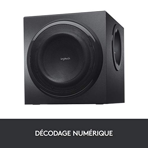 Logitech Z906 Système de Haut-Parleurs avec Son Surround 5.1, Certifié THX, Dolby & DTS, 1000 Watts en Puissance, Multi…