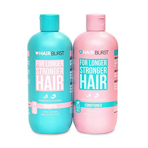 HAIR BURST Shampoing et Après-Shampoing pour la Pousse des Cheveux – Sans SLS et Parabène- Pour des cheveux plus longs…