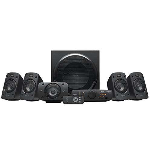 Logitech Z906 Système de Haut-Parleurs avec Son Surround 5.1, Certifié THX, Dolby & DTS, 1000 Watts en Puissance, Multi…