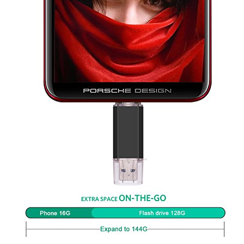 Clé USB C 128Go Dual, RAOYI Clef USB 3.0 et Type C 128 Go OTG Flash Drive pour MacBook Google Chromebook Pixel…