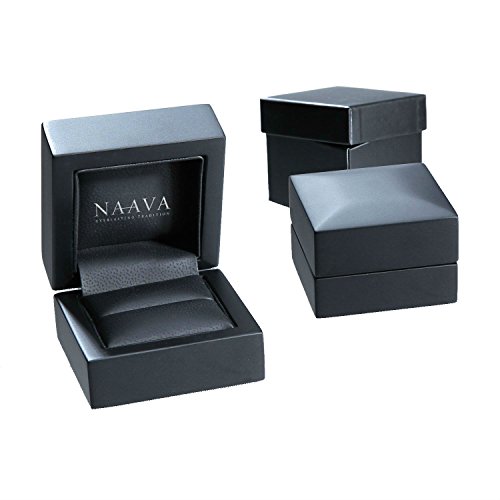 Naava femme 18 carat (750) Or jaune Gold Princesse j Diamant FINERING