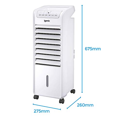 Igenix IG9703 Air Cooler with LED Display 55 W – White by Igenix