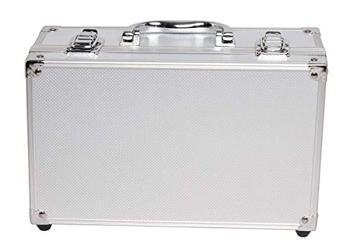 Briconti Zmile Cosmetics Coffret Maquillage Mallette en Aluminium, 51 Pièces, 1 Unité