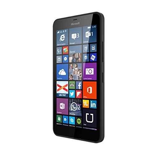 Microsoft Lumia 640 XL LTE Smartphone débloqué (Ecran: 5.7 Pouces) Noir (Import Italie)