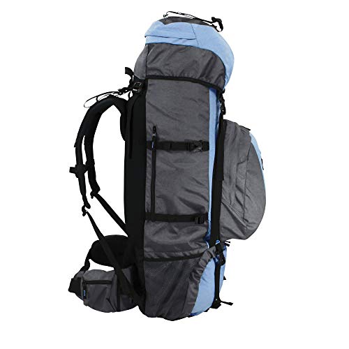 10T Outdoor Equipment Northcote 85+15 Sac marin, 95 cm, 100 liters, Bleu (Blau / Grau)